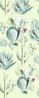 Cactus Green Vlies Fotobehang 100x250cm 1-baan
