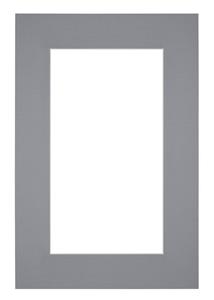 Your Decoration Passe-Partout 62x93cm/50x81cm Karton Grijs Rand 6cm Recht