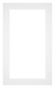 Your Decoration Passe-Partout 30x50cm/22x42cm Karton Wit Rand 4cm Recht