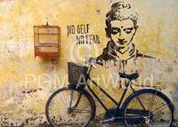 PGM Edition Street - No self no fear Kunstdruk 50x70cm