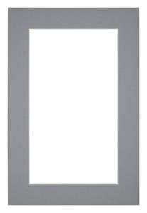 Your Decoration Passe-Partout 60x90cm/50x80cm Karton Grijs Rand 5cm Recht
