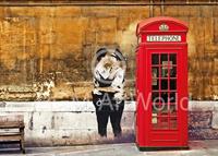 PGM Edition Street - Red Telephone Box Kunstdruk 70x50cm