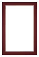 Your Decoration Passe-Partout 40x60cm/34x54cm Karton Wijnrood Rand 3cm Recht