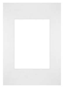 Your Decoration Passe-Partout 21x29,7cm/13x18cm A4 Karton Wit Rand Recht