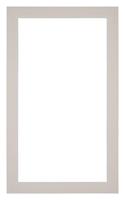 Your Decoration Passe-Partout 30x50cm/24x44cm Karton Grijs Graniet Rand 3cm Recht