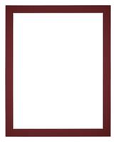 Your Decoration Passe-Partout 40x55cm/34x49cm Karton Wijnrood Rand 3cm Recht