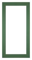 Your Decoration Passe-Partout 20x40cm/12x32cm Karton Groen Bos Rand 4cm Recht