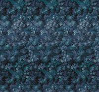 Komar Botanique Bleu Vlies Fototapete 300x280cm 6-Bahnen