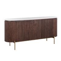 Richmond Interiors Richmond Dressoir 'Barkley' 180cm, Brushed Gold