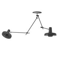 Grupa Products Arigato Double Deckenleuchte Schwarz