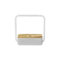 Flinq Draadloze Qi Oplader Tafellamp amp Voor Nachtkastje - Bedlamp - Bamboe-look
