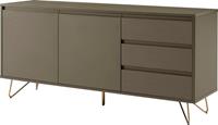 SalesFever Sideboard, mit Hairpin Beinen, Anrichte mit matter Lackierung, Kommode in modernen Farben