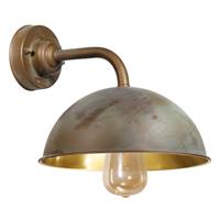 Moretti Luce Wandlamp Circle, messing, bereik 31Âcm