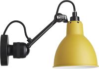 Lampe Gras N304 Wall Lamp Mat Black & Mat Yellow Hardwired