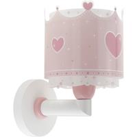 Dalber Wandlamp Little Queen Meisjes 20 X 24 Cm E27 Roze/wit