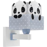 Dalber Wandlamp Panda 13,5 X 20 X 24 Cm E27 Blauw/wit