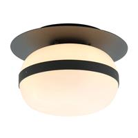 Viokef Plafondlamp Palma met glazen kap