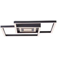 BRILLIANT METIS LED Deckenleuchte 40 cm Metall / Kunststoff Schwarz