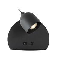 Nostalux Essence wandlamp USB zwart