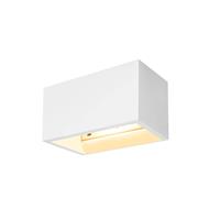 SLV PLASTRA 1002238 Wandlamp Wit Energielabel: E (A - G)