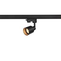 SLV 3-Phasen Schienen Puri Track Aluminium in Schwarz GU10