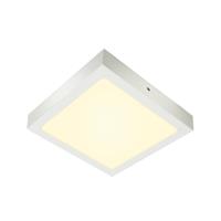SLV LED Deckenleuchte Senser 8,2W 3000K 480lm 240mm eckig