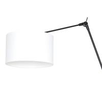 Steinhauer Wandlamp prestige chic 8118 zwart kap effen wit
