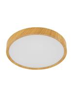 EGLO LED-Deckenleuchte Ø340 HOLZOPTIK/WEISS 'MUSURITA' (98601) - 