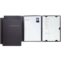 PAGNA Bewerbungsset Select 3 Mappen (Schwarz)