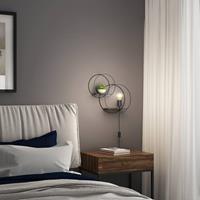 Lucande Andrik wandlamp, rond