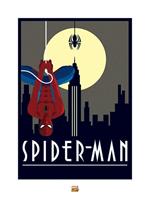 Pyramid Marvel Deco SpiderMan Hanging Kunstdruk 60x80cm