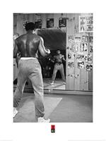 Muhammad Ali Mirror Kunstdruk 60x80cm