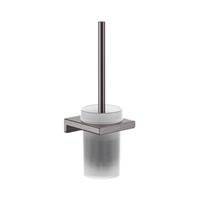 WC Bürstenhalter AddStoris Wandversion Brushed Black Chrome, 41752340 - Hansgrohe