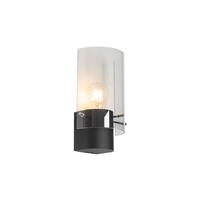 Qazqa Moderne wandlamp Zwart