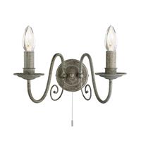 Searchlight Wandlamp Greythorne 3362-2GY