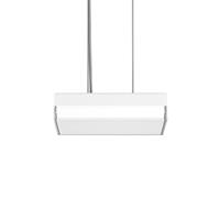 BEGA RZB Flat Slim+ hanglamp DALI 30x30cm 22W wit/glans