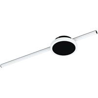 EGLO LED-Deckenleuchte RUND SCHWARZ/SAT.'SARGINTO' (99608)