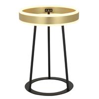 Lucande Seppe LED tafellamp, messing
