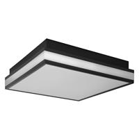 LEDVANCE Smart+ LED Deckenleuchte Orbis in Schwarz 26W 2800lm 300x300mm Tunable White