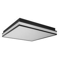 LEDVANCE Smart+ LED Deckenleuchte Orbis in Schwarz 42W 4400lm 450x450mm Tunable White