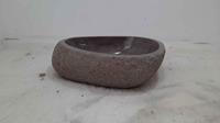 BadkamerExclusief Rivierstenen waskom RM07050, 45*36*15 cm