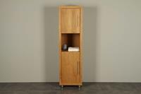 BadkamerExclusief Teak badkamerkast hoog Muria 180 cm