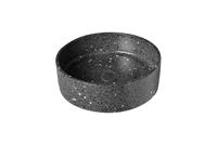 BadkamerExclusief Terrazzo waskom, donker terrazzo, rond 39*12 cm TRZ-501dt