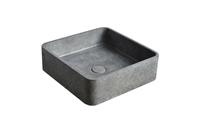 BadkamerExclusief Waskom beton, donker beton vierkant 39*12 cm BET-502dc