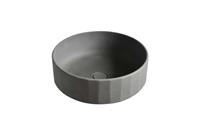 BadkamerExclusief Waskom beton, natuurlijk beton rond, 42*15 cm BET-508nc