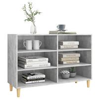 VIDAXL Sideboard Betongrau 103,5x35x70 cm Spanplatte