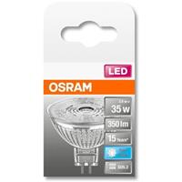 OSRAM 4058075431171 LED-lamp Energielabel F (A - G) GU5.3 Reflector 3.8 W = 35 W Koudwit (Ø x l) 51 mm x 46 mm 1 stuk(s)