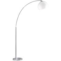 BES LED Led Vloerlamp - Trion Brostila - E27 Fitting - 1-lichts - Rond - Glans Chroom - Aluminium