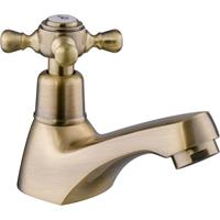 PAULGURKES Standventil Messing Bronze Retro Kaltwasserhahn Nostalgie