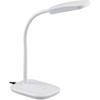 BES LED Led Tafellamp - Trion Bolina - 3w - Warm Wit 3000k - Dimbaar - Rechthoek - Glans Wit - Kunststof